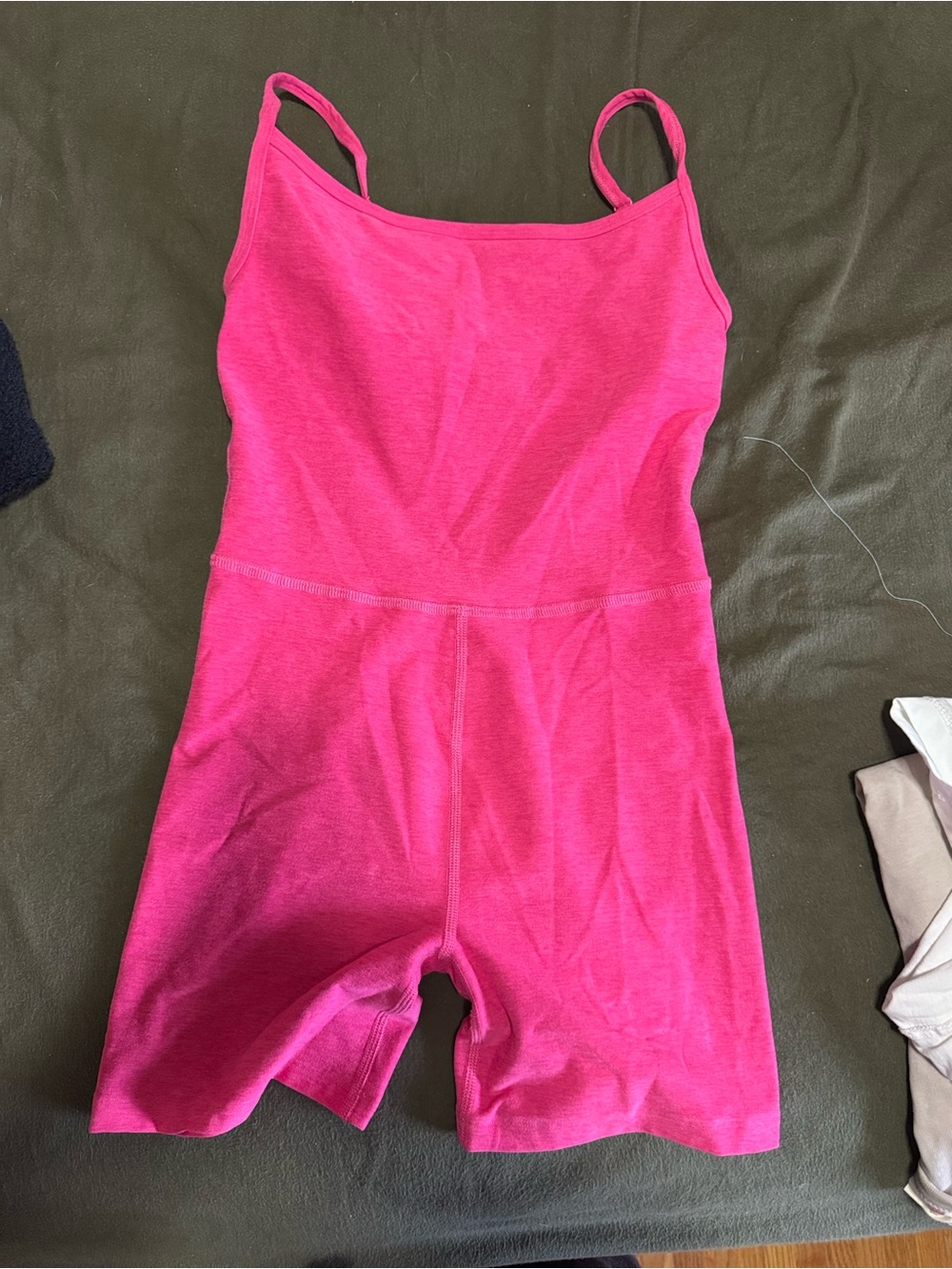 Beyond Yoga pink short jumpsuit